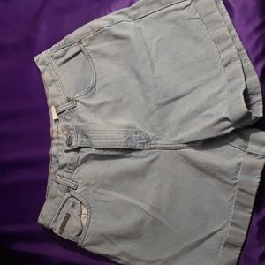 Calvin Klein blue jean shorts